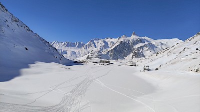 The Pass in winter